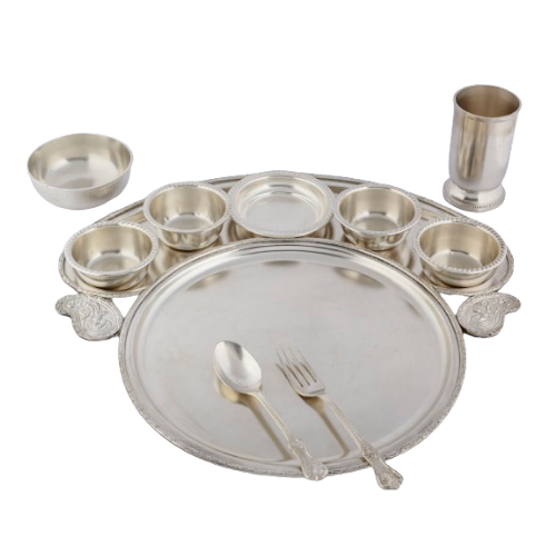 SIL VIP THALI WITH GLASS