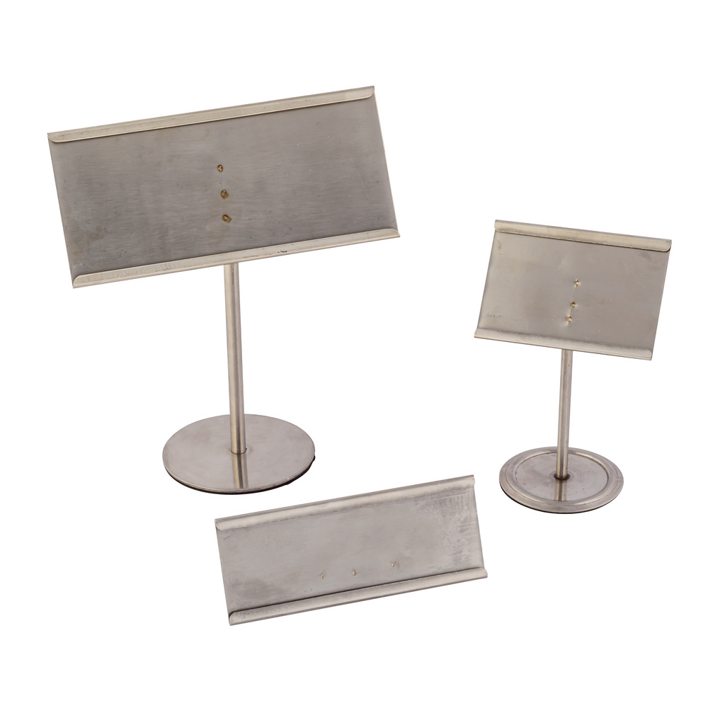 Steel Menu Stand