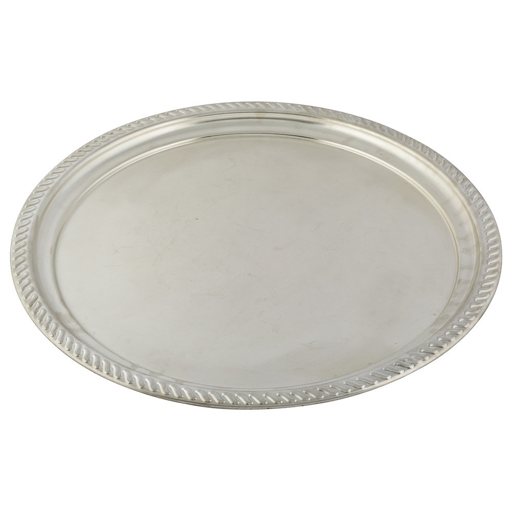 Silver Round Tray