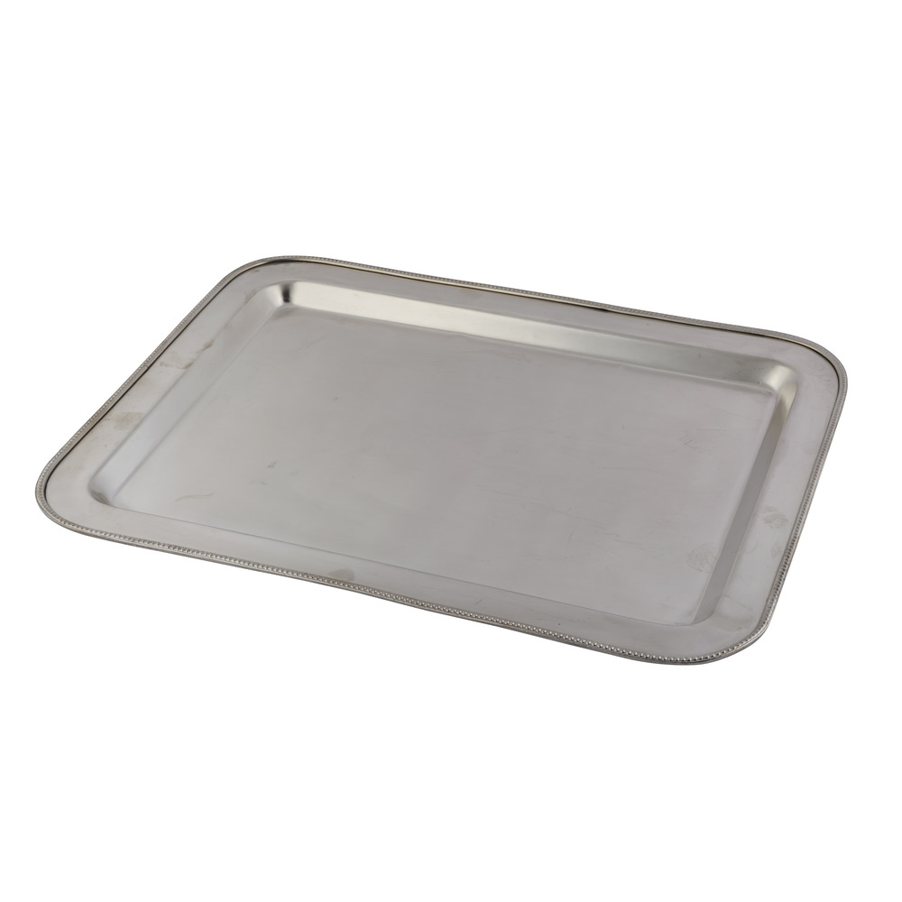 Silver Rectangular Tray 