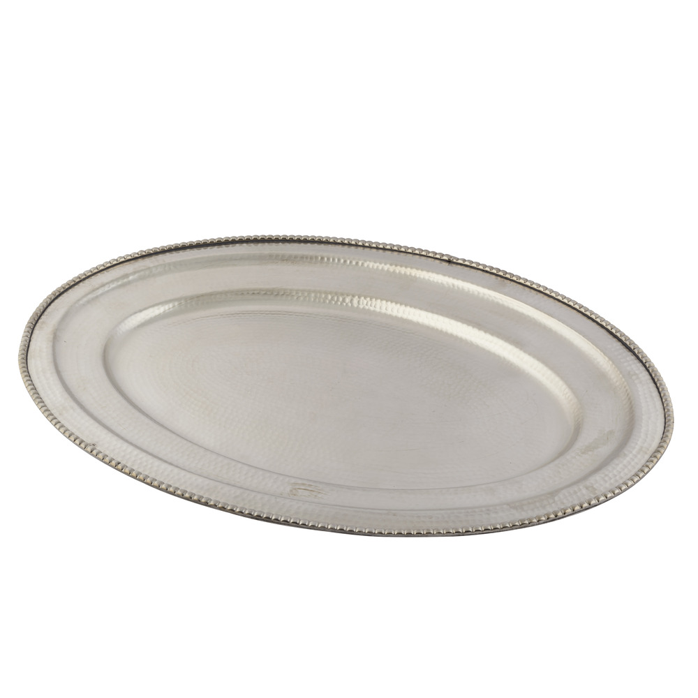  Silver Oval Tray